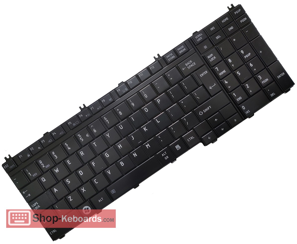 Toshiba G83C000AU2GD  Keyboard replacement