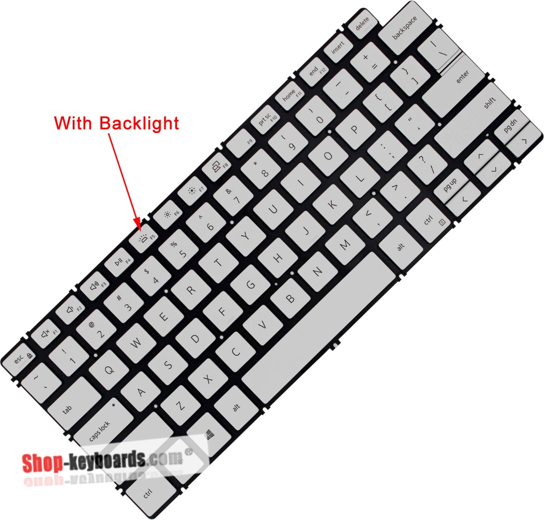 Dell INSPIRON 7490 Keyboard replacement
