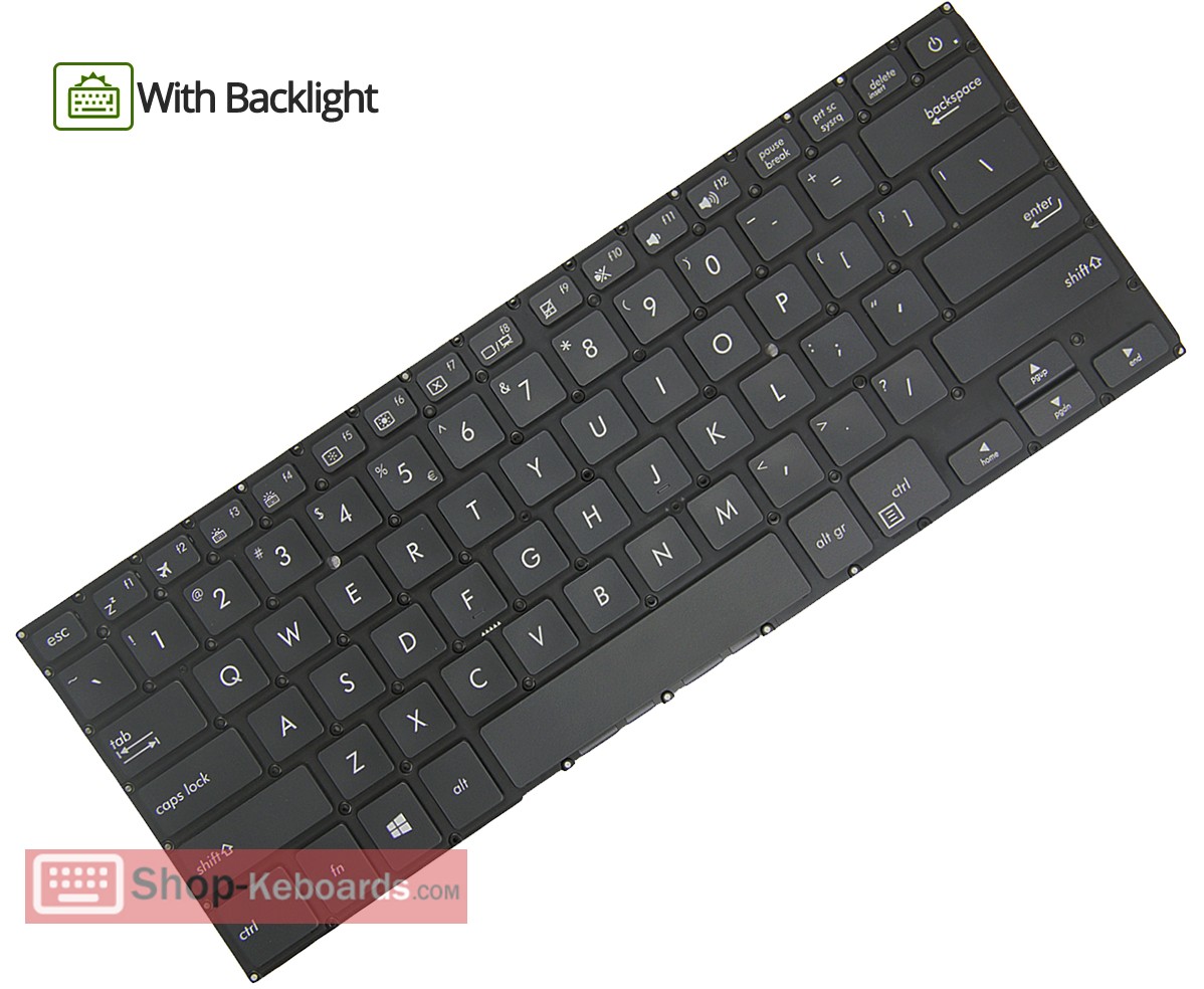 Asus 9Z.N8SSQ.406 Keyboard replacement