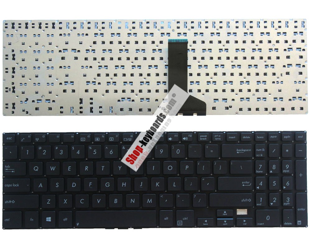 Asus 0KNB0-610LAR00 Keyboard replacement