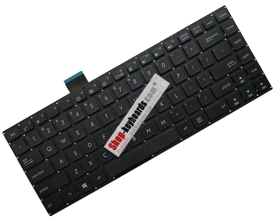 Asus R417 Keyboard replacement