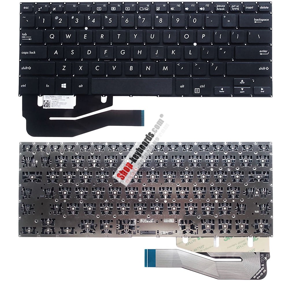 Asus 0KNB0-F621BG00  Keyboard replacement