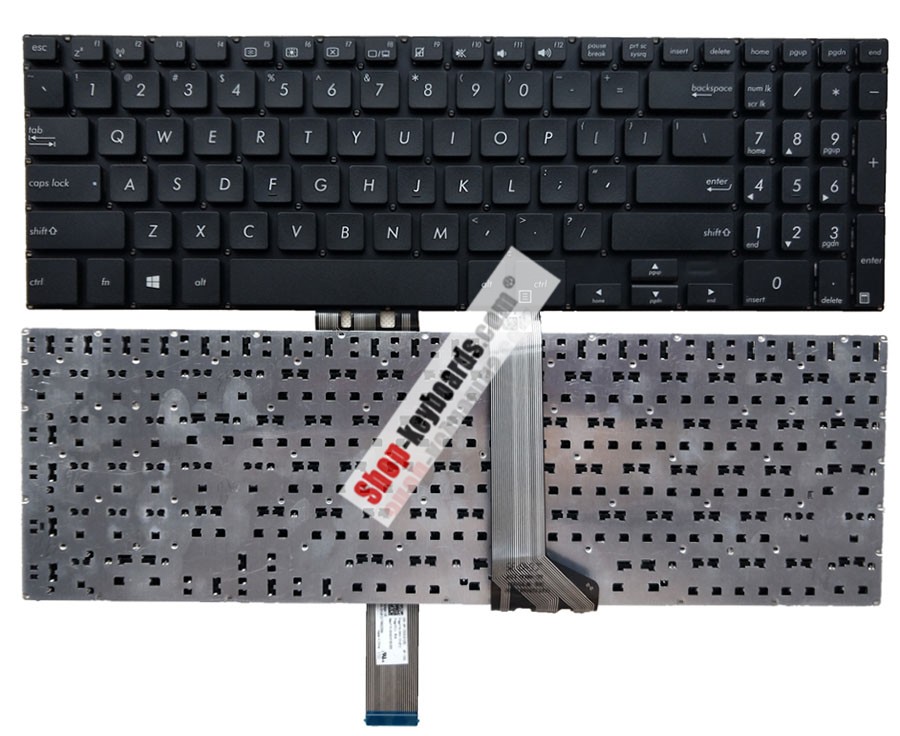 Asus 0KNX0-6100JP00 Keyboard replacement