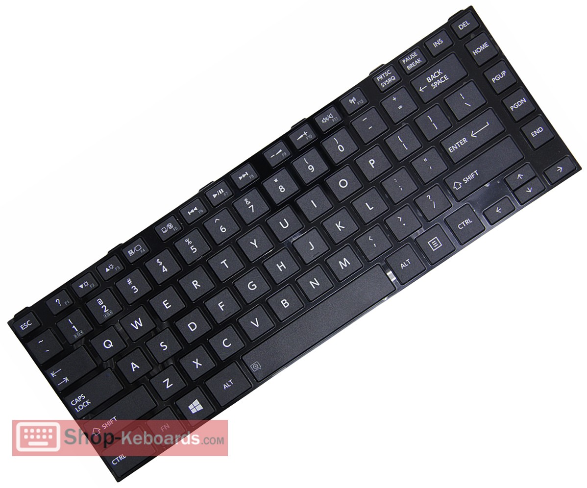 Toshiba MP-11B26F0-920 Keyboard replacement