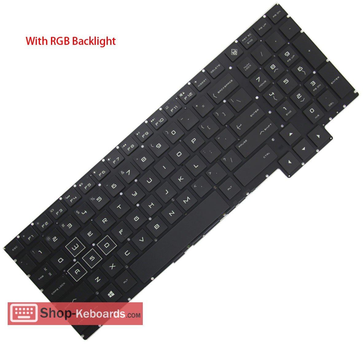 HP Omen 15-ce002ng Keyboard replacement