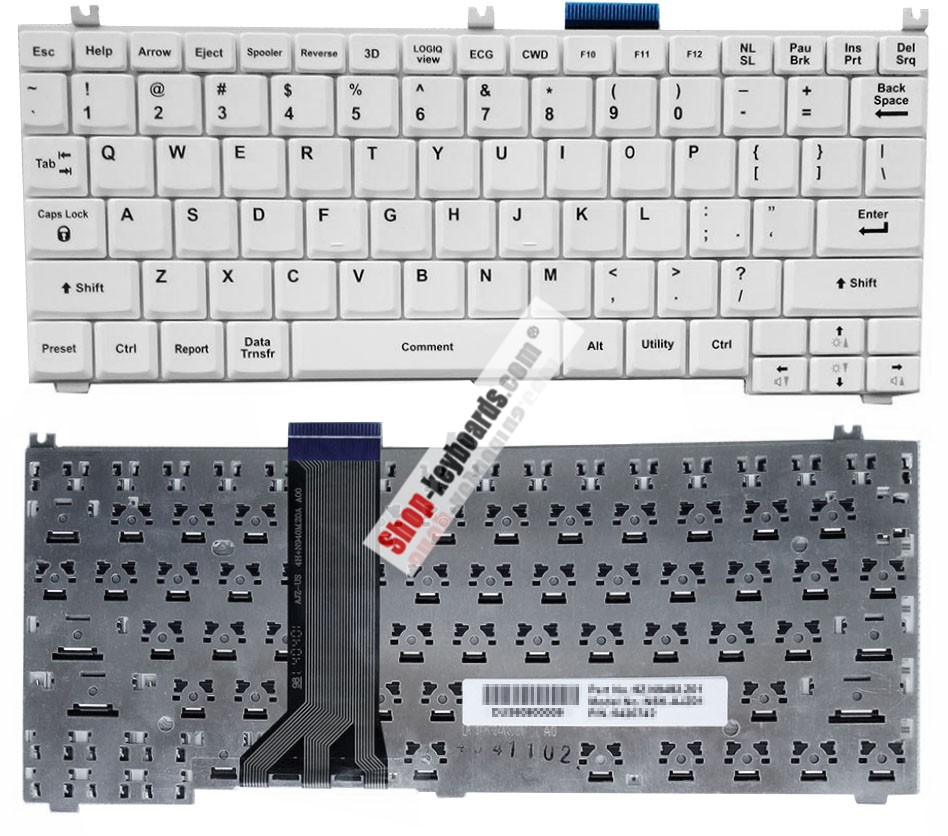Darfon NSK-AJZ1D Keyboard replacement