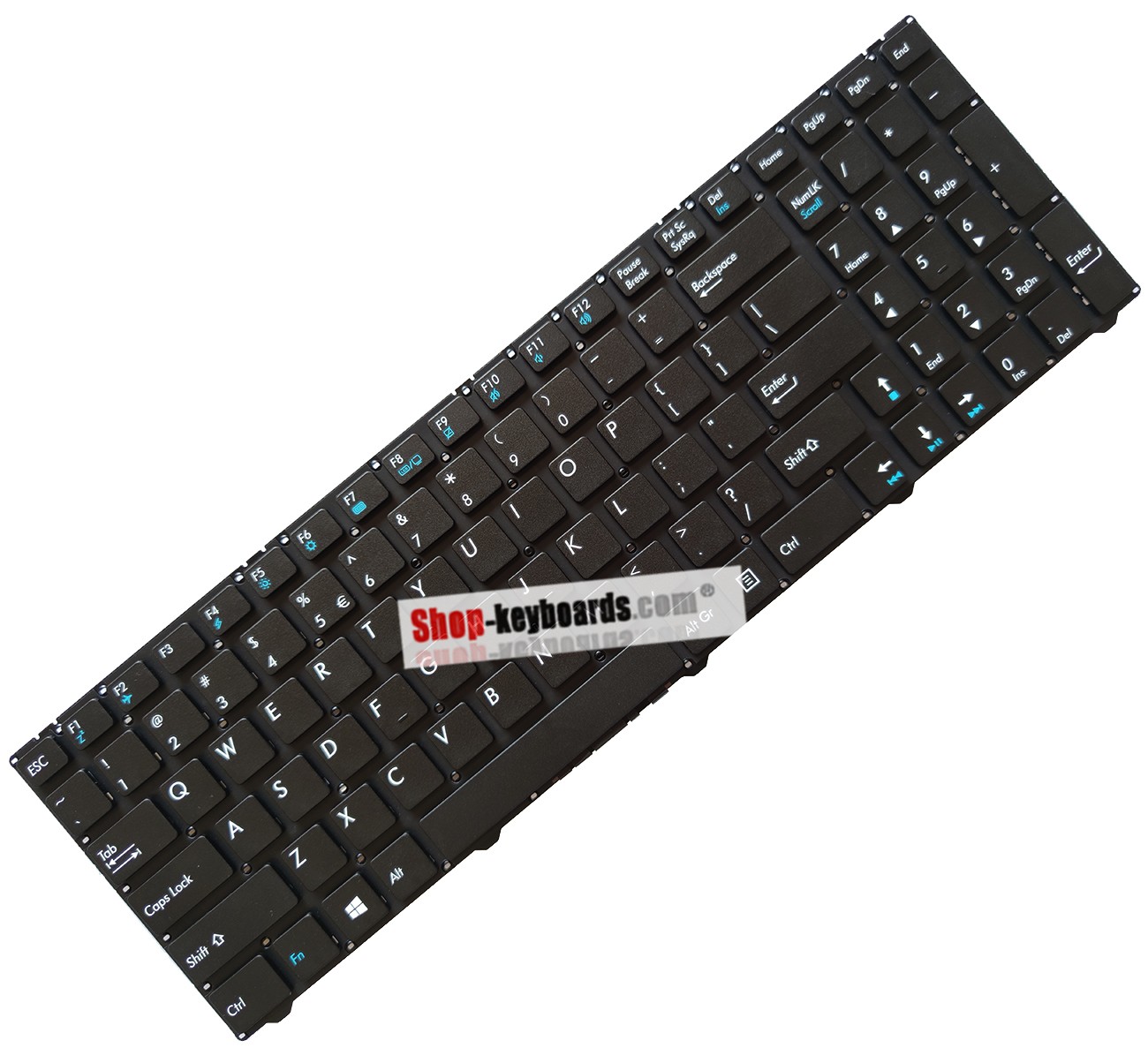 Medion MP-13A86LA-5285 Keyboard replacement