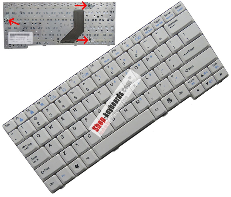 LG E210-M Keyboard replacement