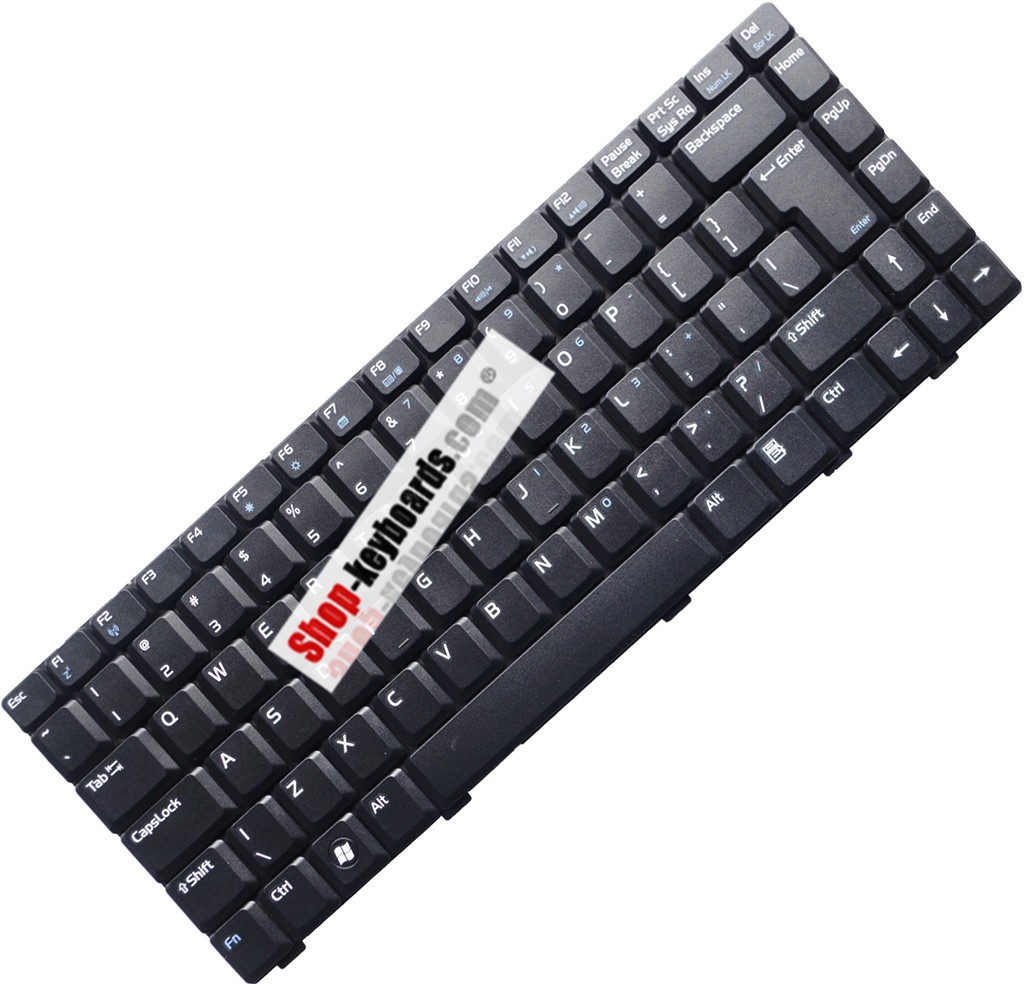 Asus N80vc Keyboard replacement