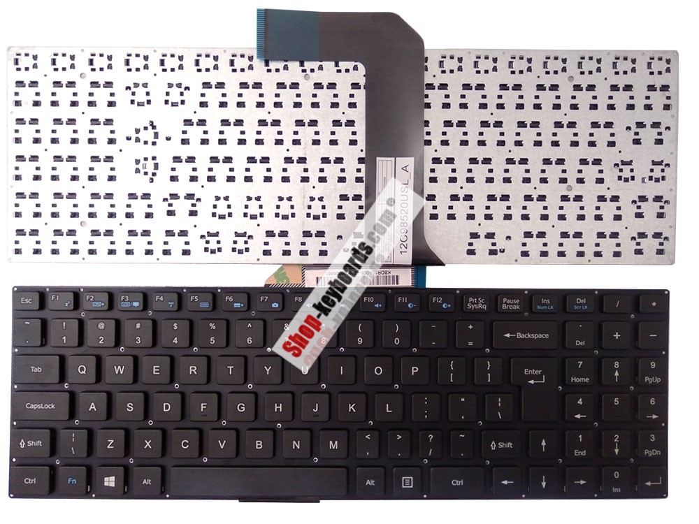 CNY 12C98522F0L-D Keyboard replacement