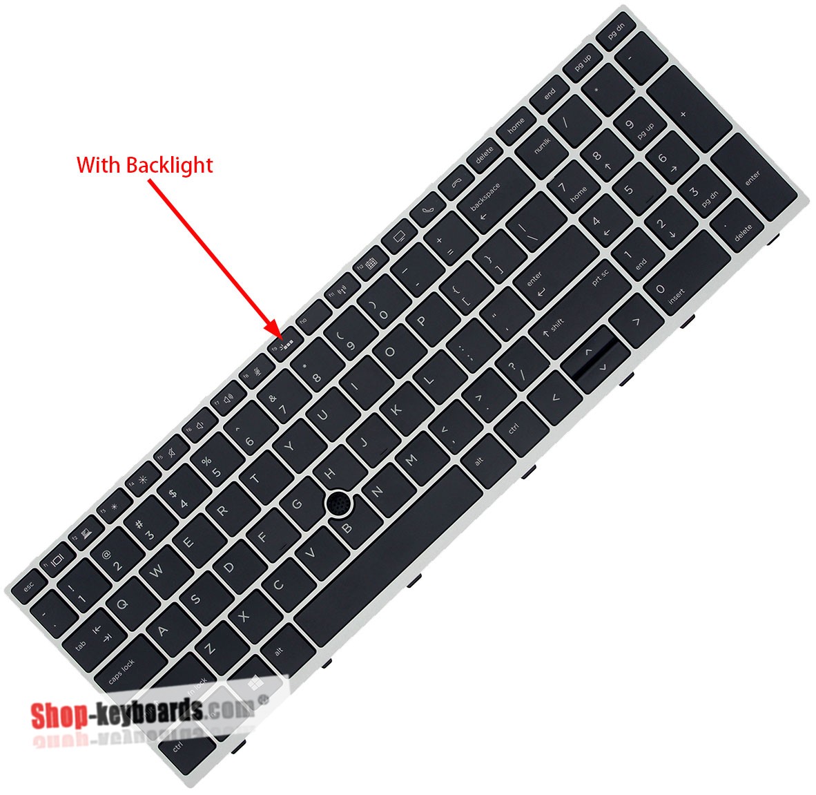 HP HMP17G26GB69301 Keyboard replacement