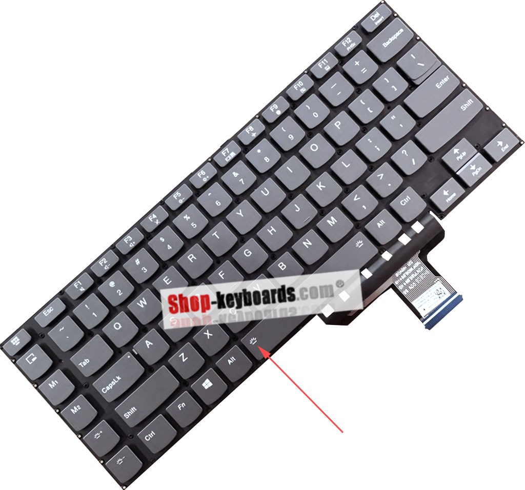 Lenovo 5CB0S16441 Keyboard replacement