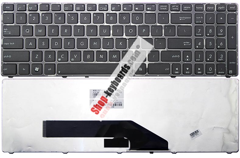 Asus MP-07G76I0-5283 Keyboard replacement