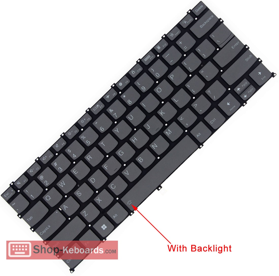 Lenovo 5CB1C04491 Keyboard replacement