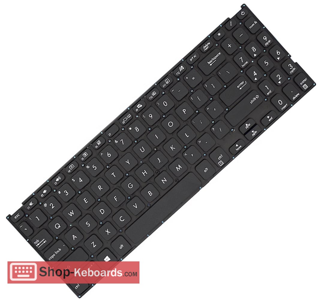 Asus EXPERTBOOK P1511CJA-BQ888R  Keyboard replacement