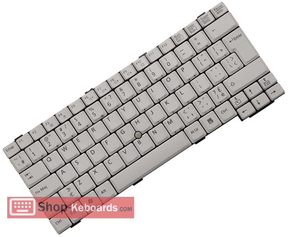 Fujitsu LifeBook T2020 Keyboard replacement