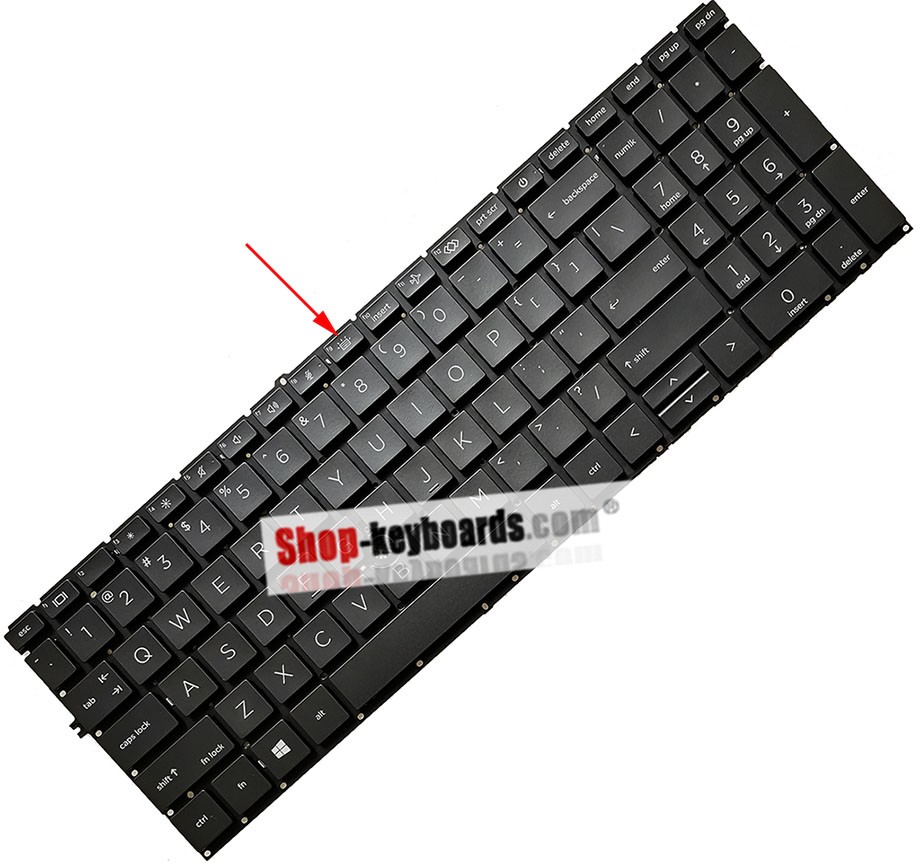 HP ELITEBOOK 855 G8 Keyboard replacement