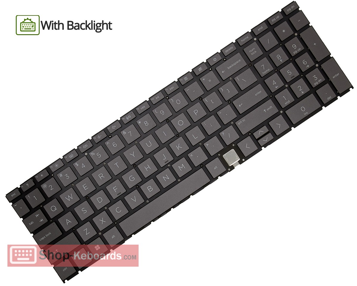HP PK132UR1C06  Keyboard replacement