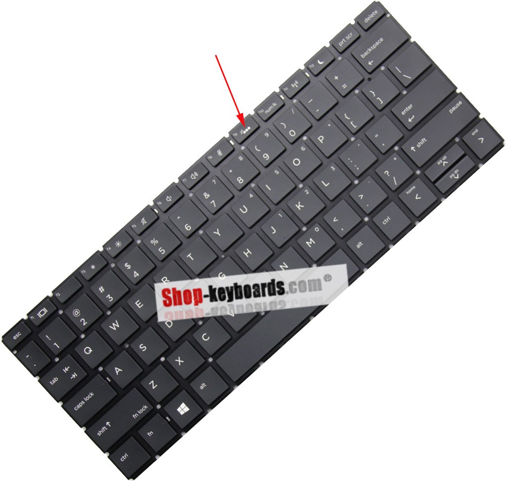 HP L40741-BG1 Keyboard replacement