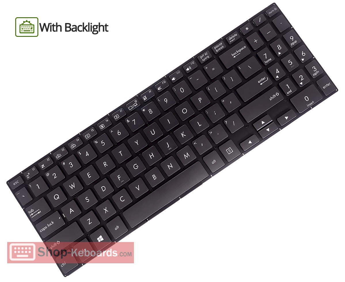 Asus 0KNB0-5633UK00 Keyboard replacement