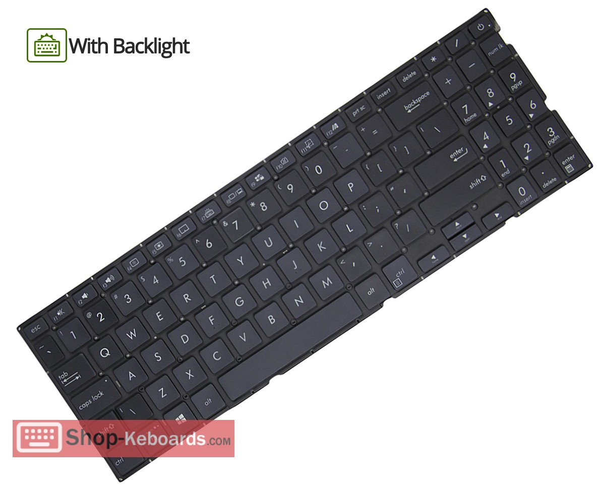 Asus X571GT-BQ398T  Keyboard replacement