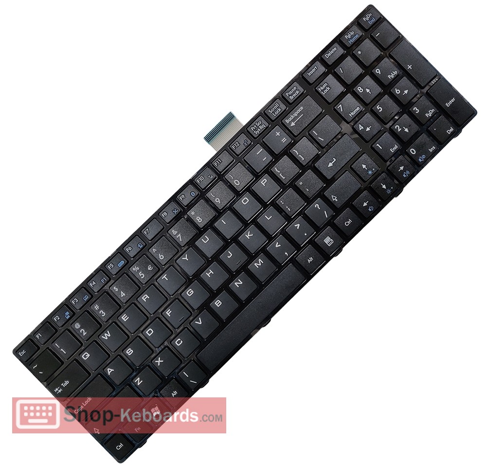 MSI GT663 Keyboard replacement