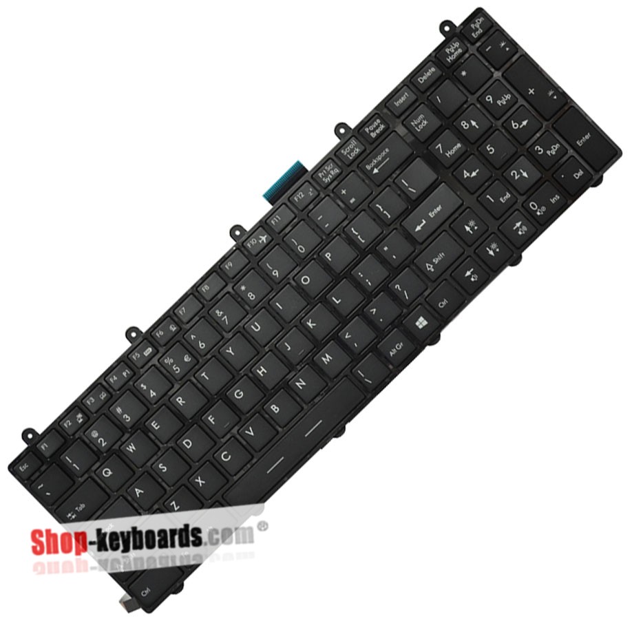 MSI GX780DXR Keyboard replacement