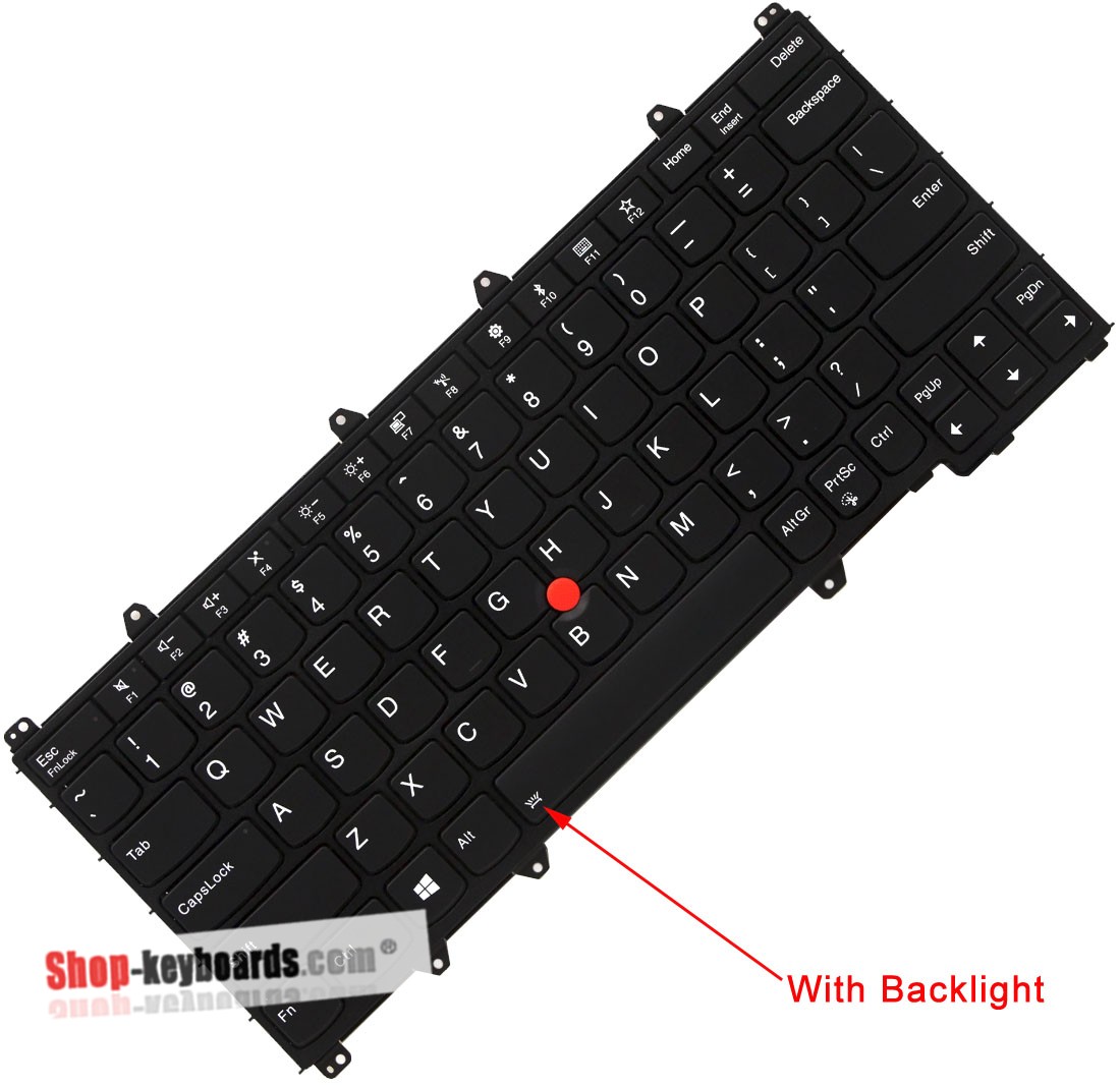 Lenovo Yoga 370 MT 20JK Keyboard replacement