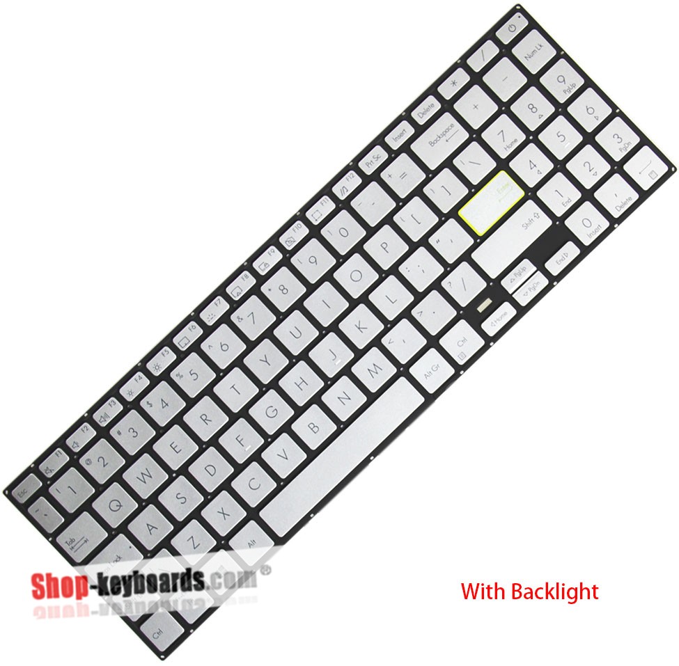 Asus S533FL-BQ051T  Keyboard replacement
