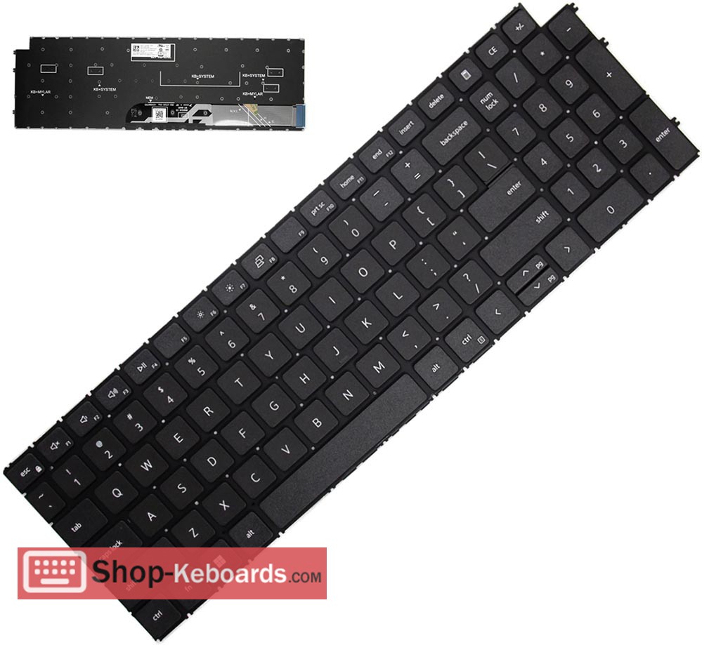 Dell DLM20L86F0J7281 Keyboard replacement