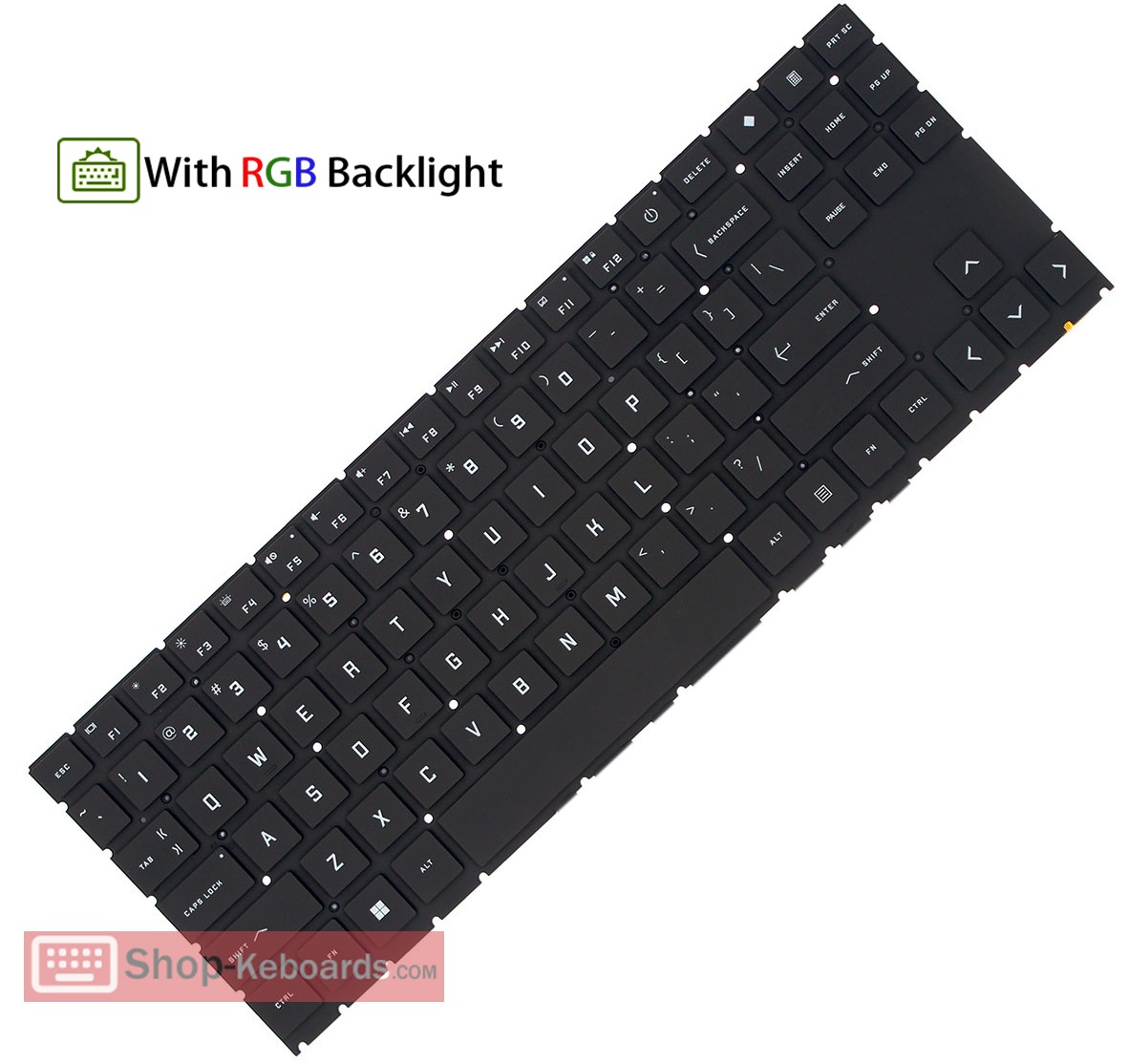 HP OMEN 16-C0123NW  Keyboard replacement