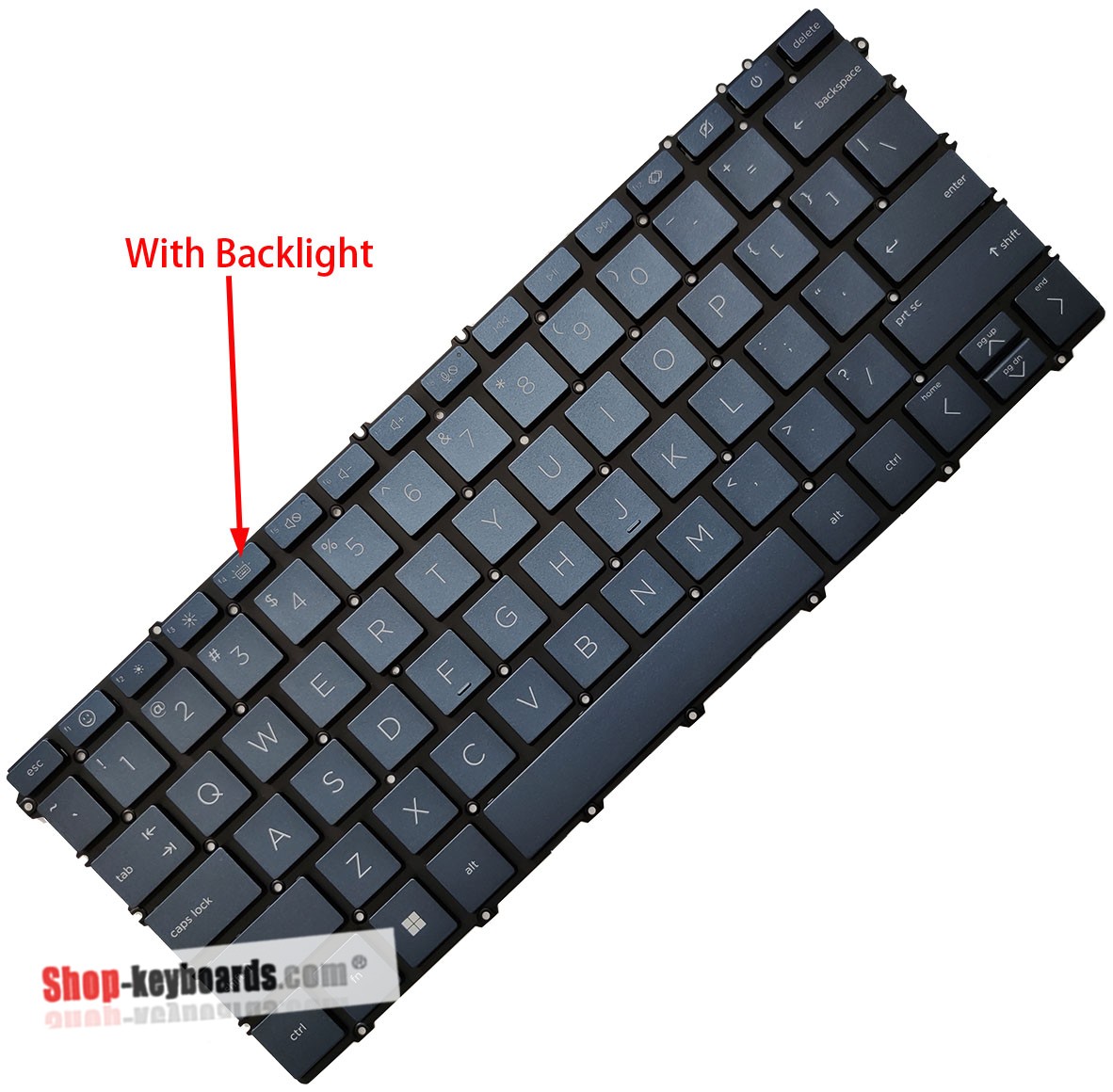 HP PK133RR1A11 Keyboard replacement