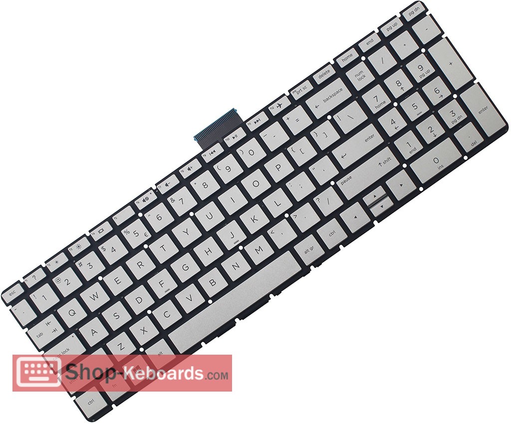 HP PAVILION 17-BS051NF  Keyboard replacement