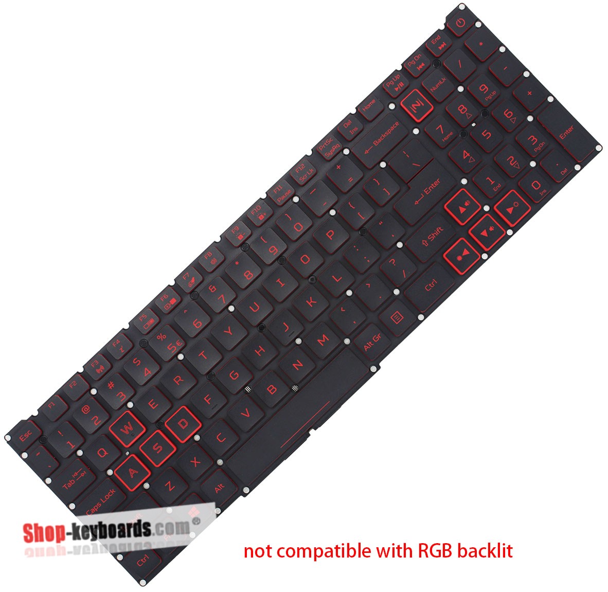 Acer NITRO nitro-an515-58-76fw-76FW  Keyboard replacement