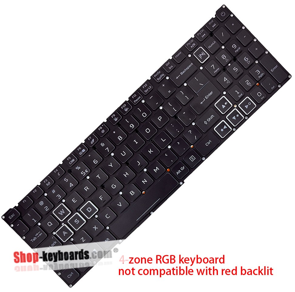 Acer NITRO nitro-an515-56-74lc-74LC  Keyboard replacement