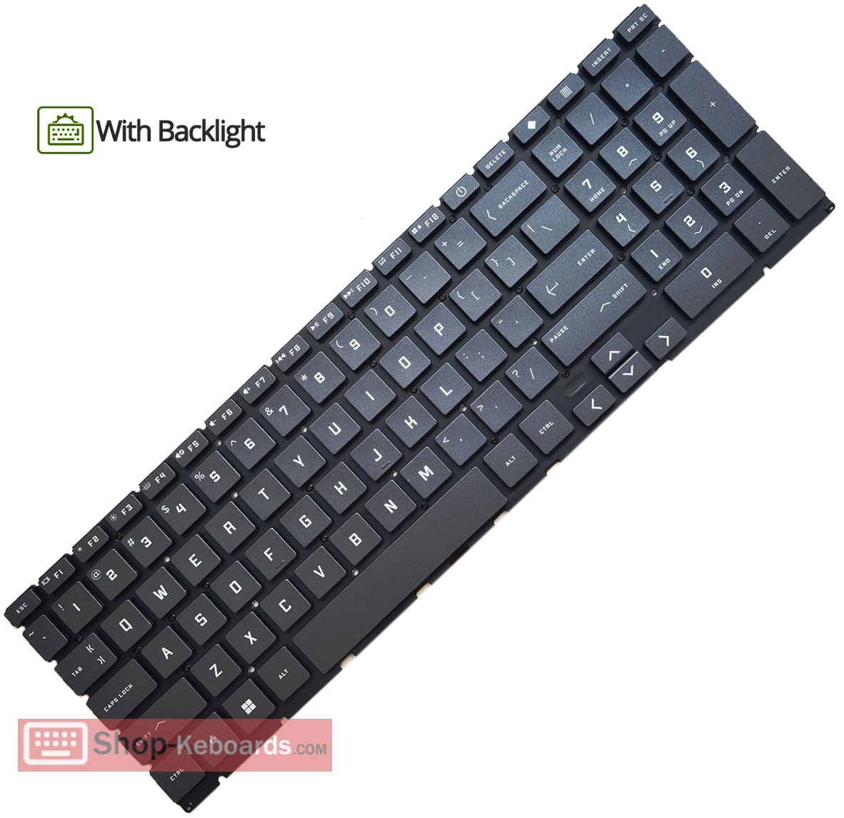 HP VICTUS 15-FA0006SA  Keyboard replacement