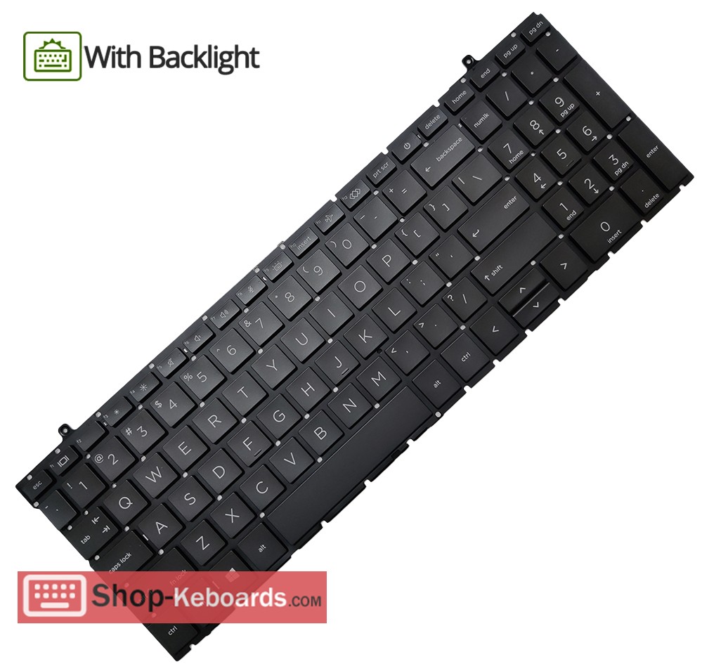 HP N08147-D61 Keyboard replacement