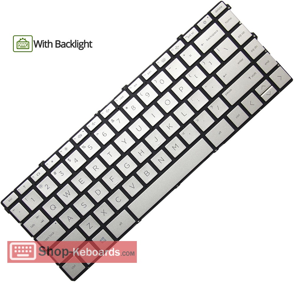 HP PAVILION X360 14-DY0106TU  Keyboard replacement