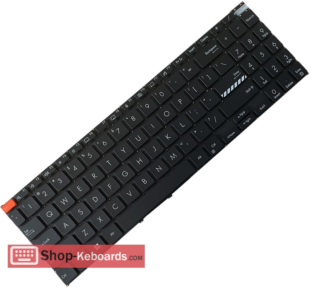 Asus HQ2101AJGT000 Keyboard replacement