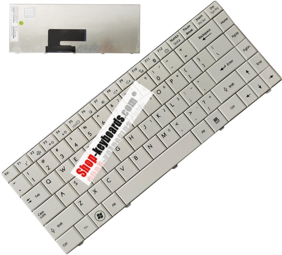 MSI X340-021US Keyboard replacement