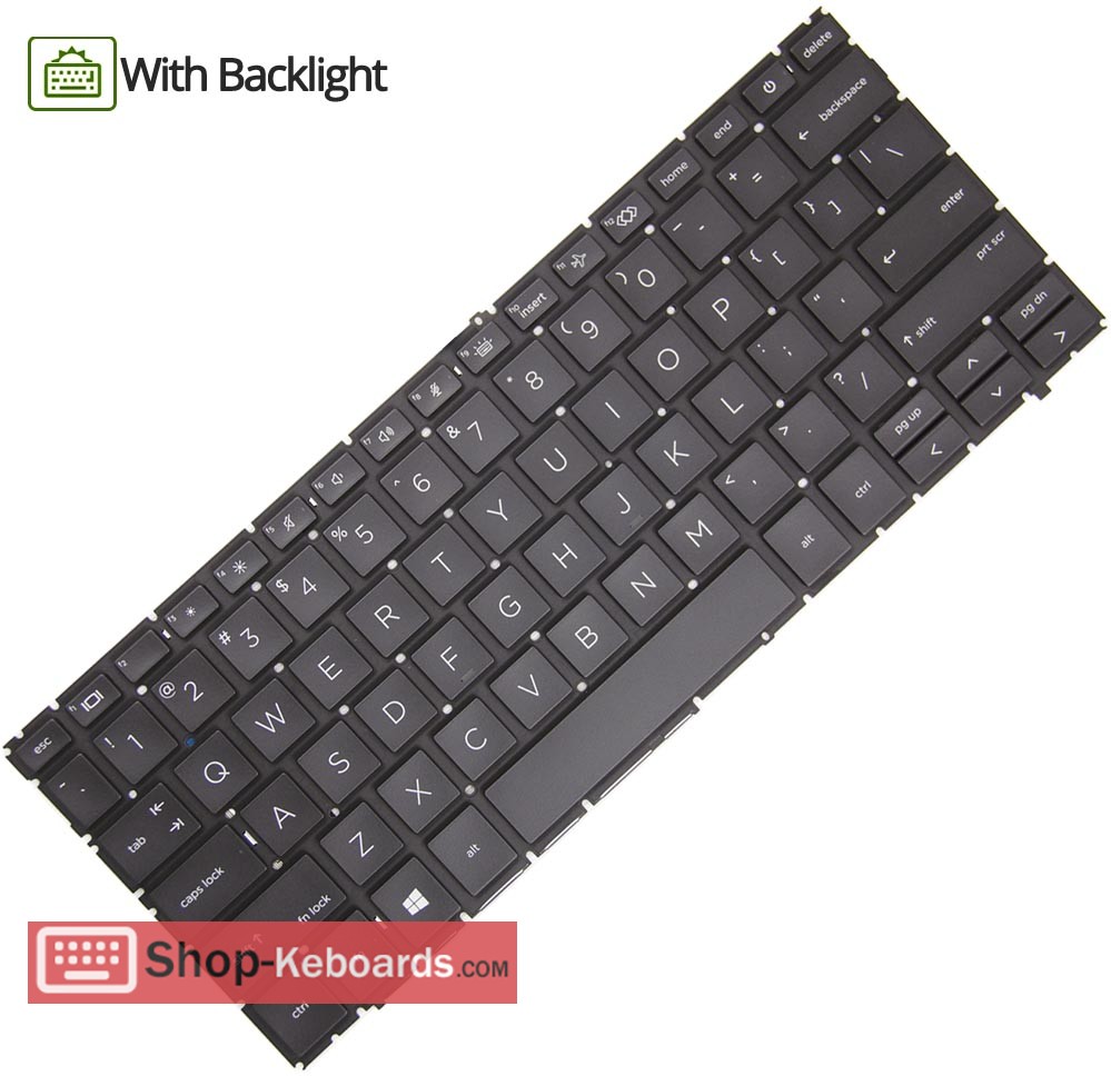 HP N14788-031 Keyboard replacement