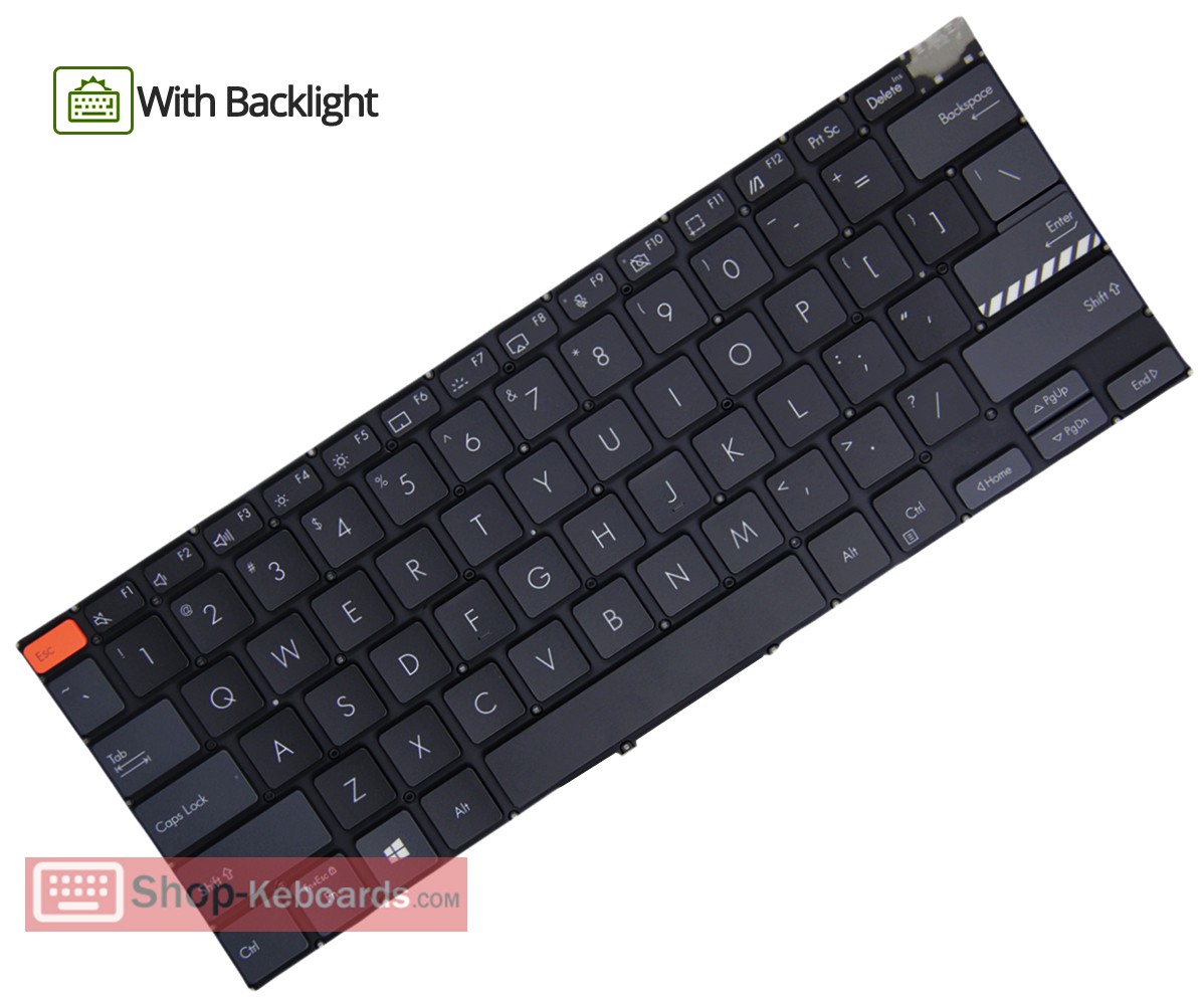 Asus N7400PC-DH79  Keyboard replacement