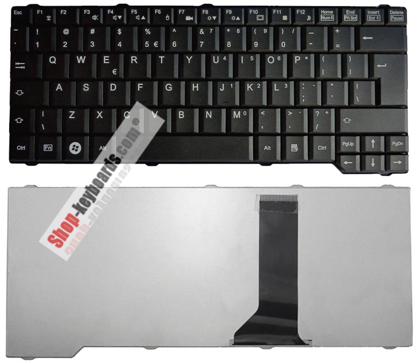 Fujitsu V080230CK1 Keyboard replacement