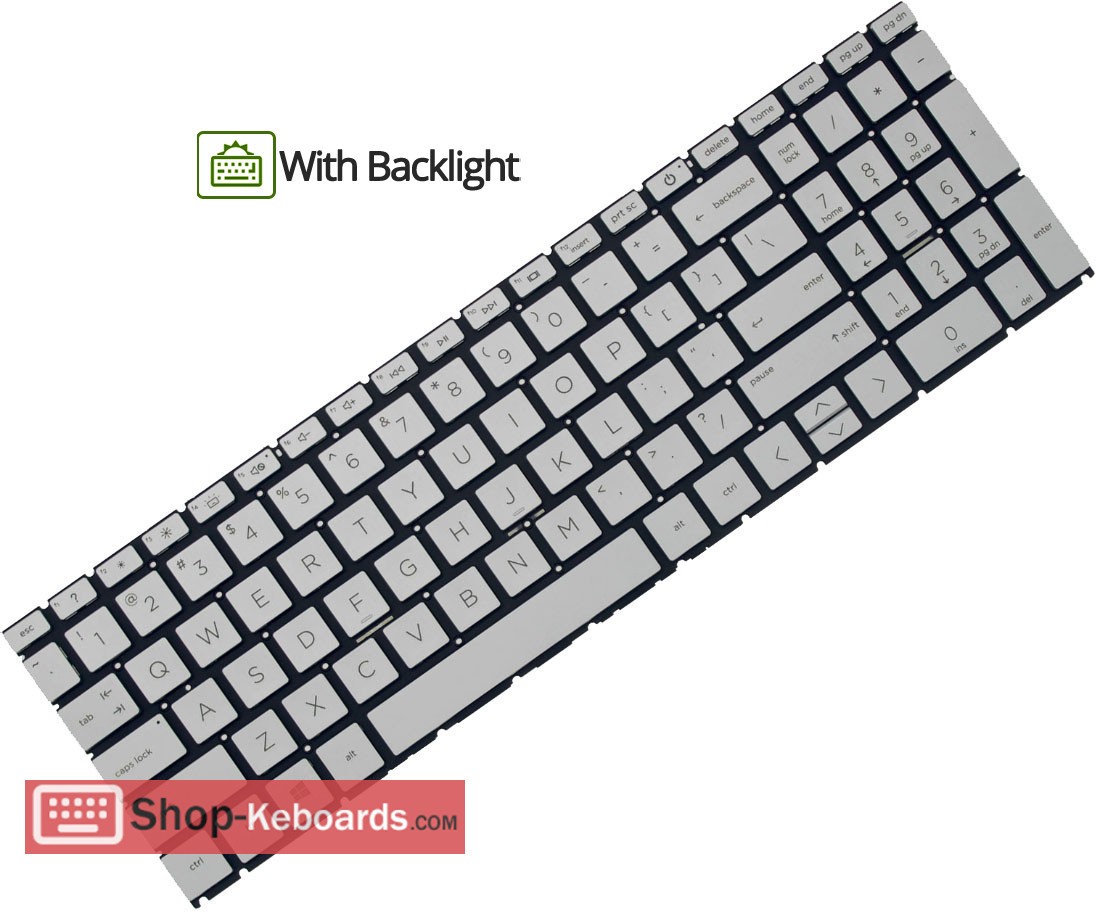 HP PAVILION X360 15-ER0009NW  Keyboard replacement