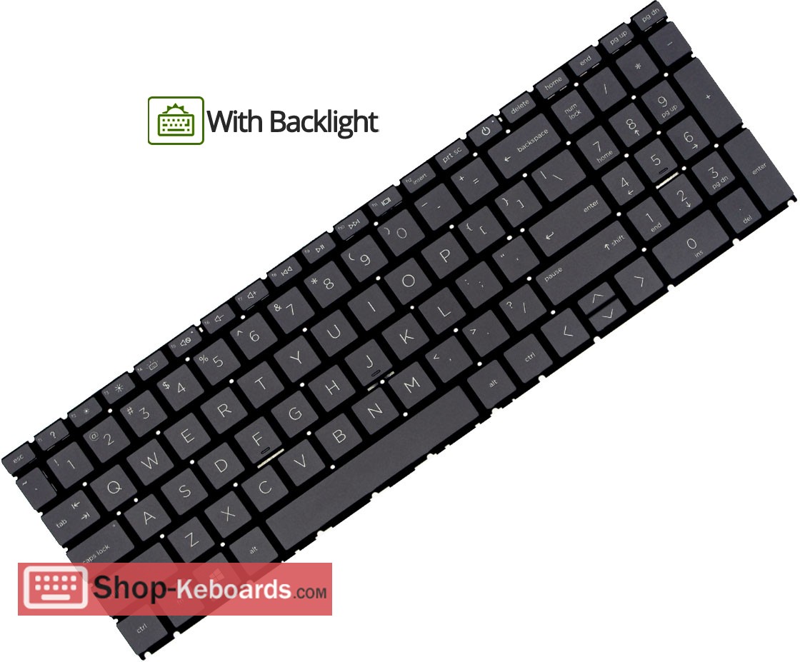 HP 17-CN0254NG  Keyboard replacement
