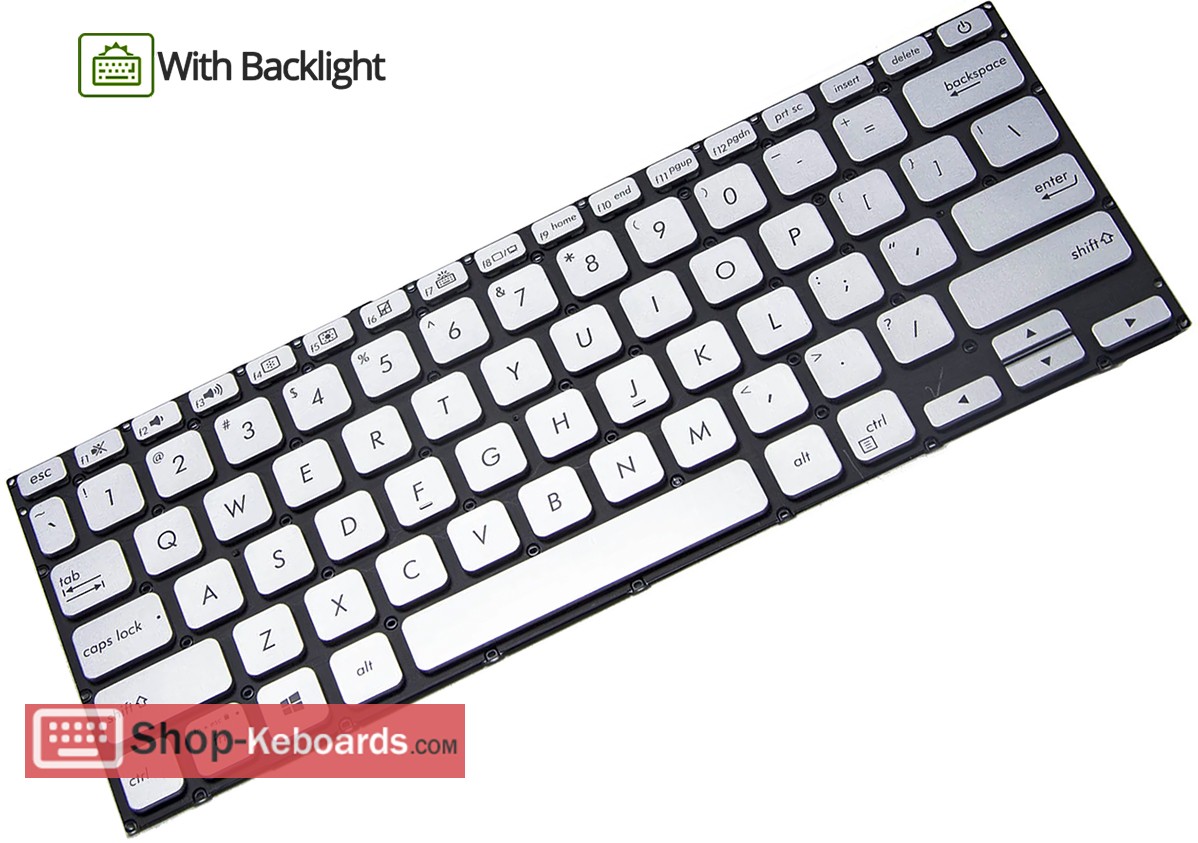 Asus X420UA Keyboard replacement