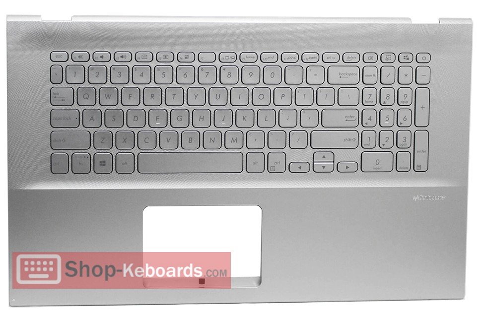 Asus P1701FB Keyboard replacement