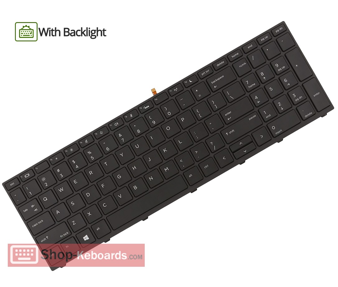 HP L00741-B31 Keyboard replacement