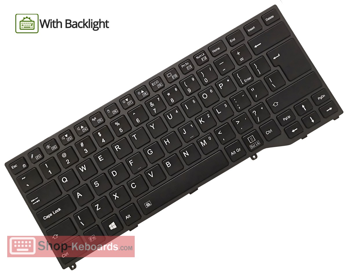 Fujitsu LifeBook E449 Keyboard replacement