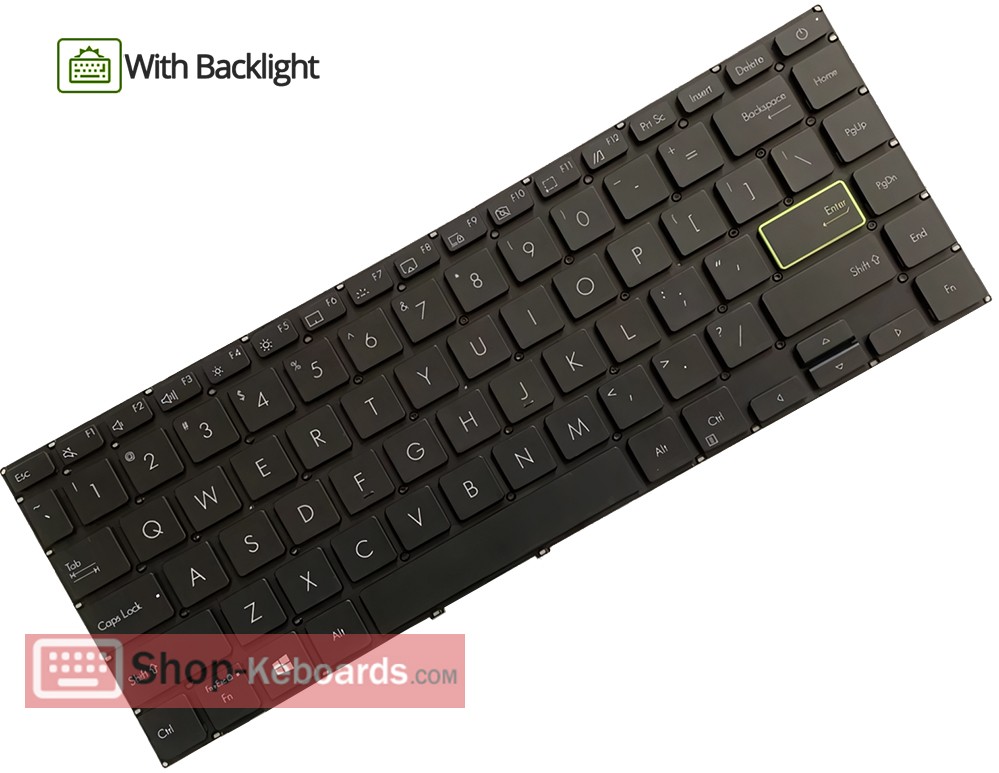 Asus VivoBook S14 S435EA-SB51  Keyboard replacement